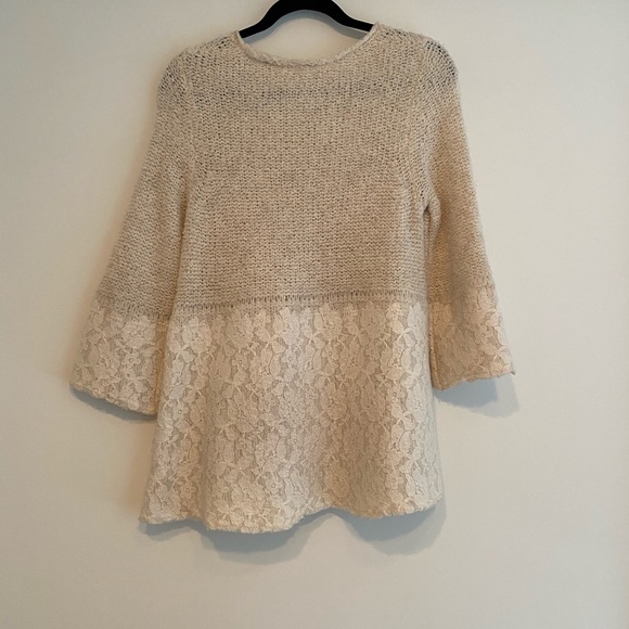 EUC Knitted and Knotted Felted Lace Pullov… - Picture 7 of 9